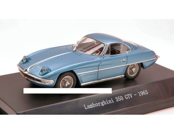 Starline STR56012 LAMBORGHINI 350 GTV 1963 AZUR OPEN LIGHTS 1:43 Modellino