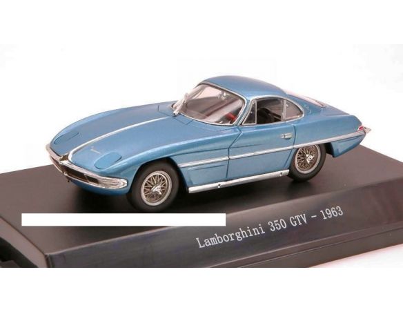 Starline STR56011 LAMBORGHINI 350 GTV 1963 AZUR CLOSED LIGHTS 1:43 Modellino