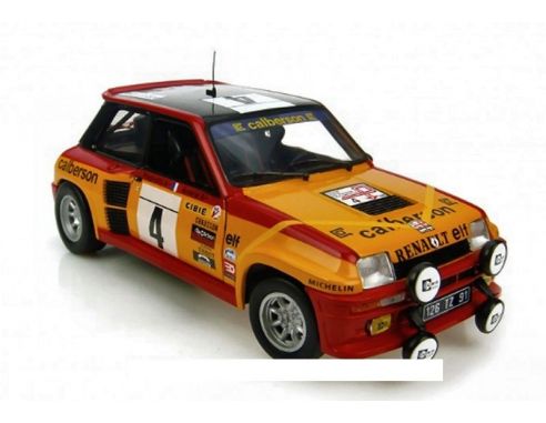 Universal Hobbies UH4533 RENAULT 5 TURBO N.4 CALBERSON TOUR DE FRANCE AUTO 1980 1:18 Modellino
