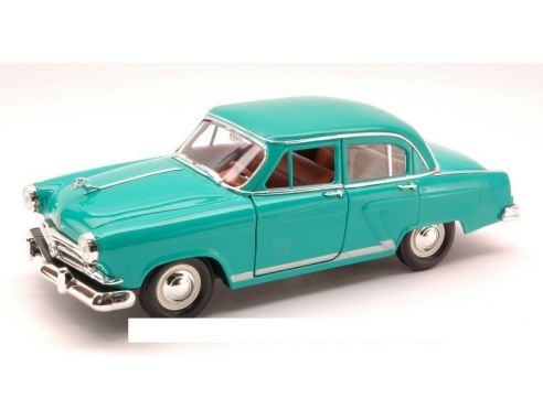 Yat Ming YM24210GR GAZ 21 (RUSSIAN CAR) 1957 GREEN 1:24 Modellino