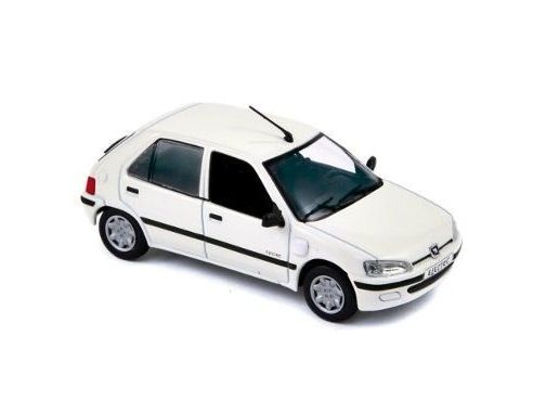 Norev NV471061 PEUGEOT 106 ELECTRIC 1997 BANQUISE WHITE 1:43 Modellino
