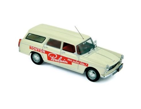 Norev NV474430 PEUGEOT 404 BREAK POULAIN TOUR DE FRANCE 1967 1:43 Modellino