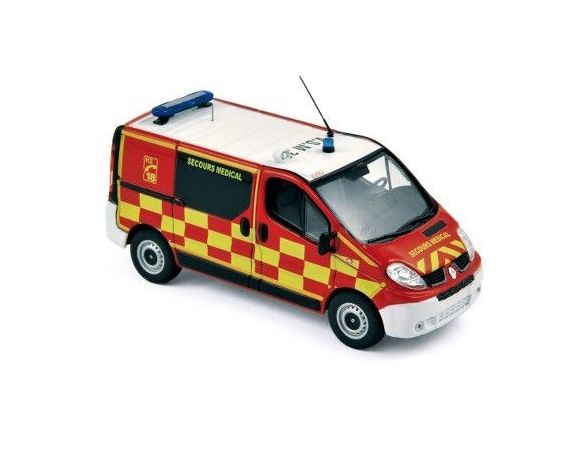 Norev NV518010 RENAULT TRAFIC 2010 POMPIERS VSM 1:43 Modellino