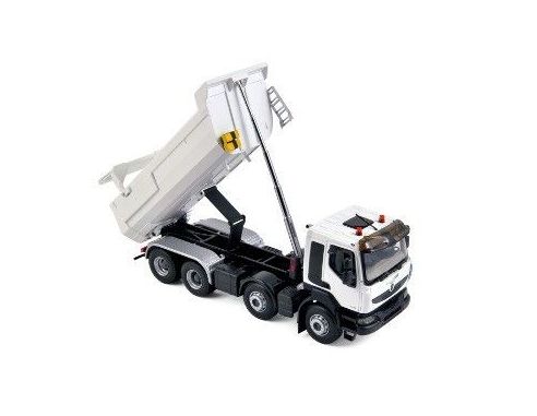 Norev NV518824 RENAULT KERAX BENNE 2008 WHITE 1:43 Modellino