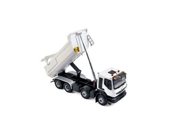Norev NV518824 RENAULT KERAX BENNE 2008 WHITE 1:43 Modellino