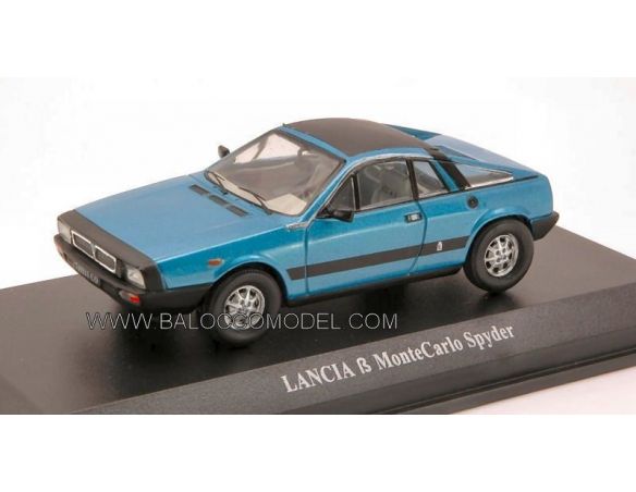 Norev NV783037 LANCIA BETA MONTECARLO SPIDER 1980 BLUE 1:43 Modellino