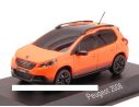 Norev NV479832 PEUGEOT 2008 2013 FLUORESCENT ORANGE MATT 1:43 Modellino