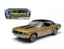 Greenlight GREEN12926 FORD MUSTANG COUPE' 1968 GOLD WITH BLACK STRIPES 1:18 Modellino