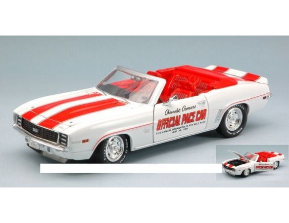 Greenlight GREEN18217 CHEVROLET CAMARO SS CONVERTIBLE 1967 INDIANAPOLIS PACE CAR 1:24 Modellino