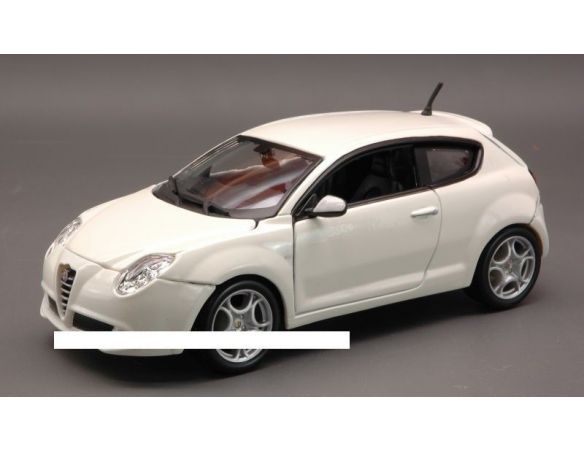 Bburago BU22113W ALFA ROMEO MITO 2008 BIANCA 1:24 Modellino