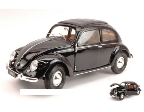 Welly WE0222 VW CLASSIC BEETLE 1952 BLACK 1:18 Modellino