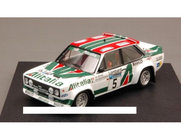 Trofeu TF1423 FIAT 131 ABARTH ALITALIA N.5 6th RAC RALLY 1978 ROHRL-GEISTDORFER 1:43 Modellino