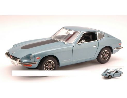 Yat Ming YM92528LB DATSUN 240 Z 1970 LIGHT BLUE MET. 1:18 Modellino