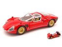 White Box WB124016 ALFA ROMEO TIPO 33 STRADALE 1967 RED 1:24 Modellino