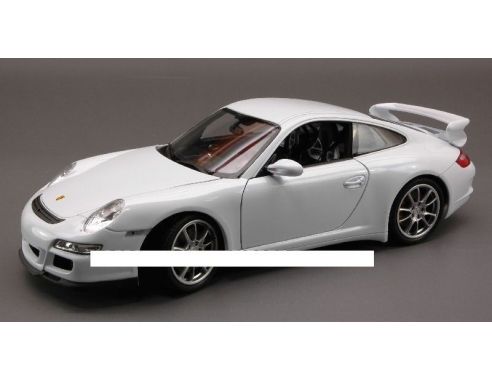 Welly WE2333 PORSCHE 911 GTR 3 WHITE 1:18 Modellino