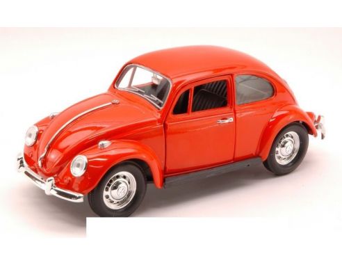 Yat Ming YM24202OR VW BEETLE 1967 ORANGE 1:24 Modellino