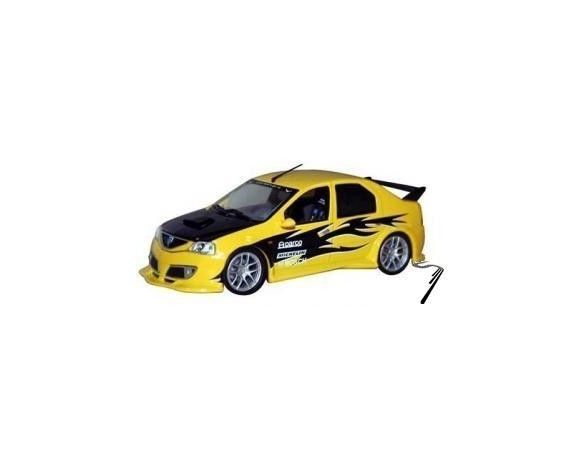 Eligor 101092 DACIA LOGAN TUNING JAUNE 1/43 Modellino