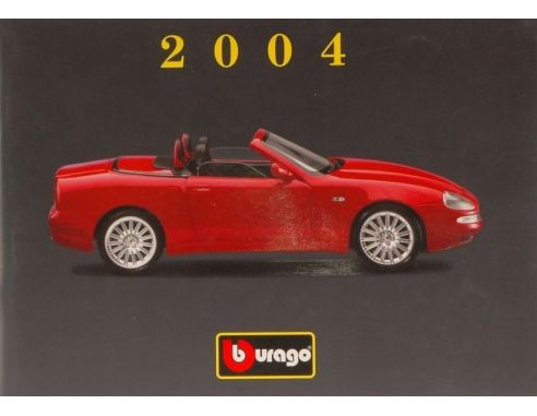 Bburago BUCAT2004-2 CATALOGO BURAGO 2004 PAG.81 Modellino