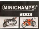 Minichamps PMCAT2003 CATALOGO MINICHAMPS 2003 EDITION 1 PAG.187 Modellino