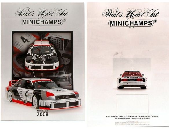 Minichamps PMCAT2008-2 CATALOGO MINICHAMPS 2008 EDITION 2 PAG.23 Modellino