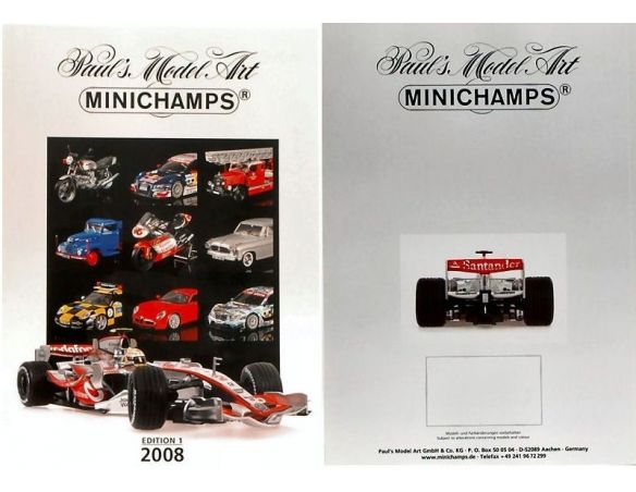 Minichamps PMCAT2008 CATALOGO MINICHAMPS 2008 PAG.219 Modellino