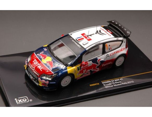 Ixo model RAM412 CITROEN C4 WRC N.1 WINNER MEXICO RALLY 2010 LOEB-ELENA 1:43 Auto Rally