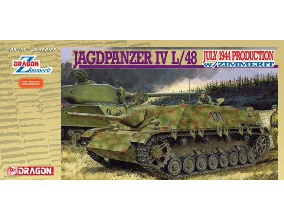 Dragon D6369 JAGDPANZER IV L/48 JULY 1944 KIT 1:35 Modellino