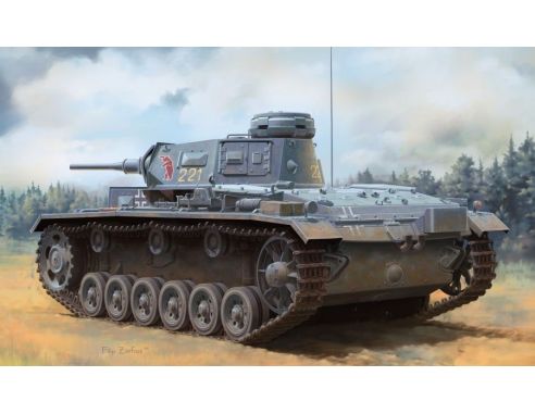 Dragon D6775 TAUCHPANZER III (T) AUSF.H KIT 1:35 Modellino