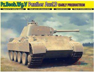 Dragon D6813 PZ.BEOB.WG.V PANTHER AUSF.D EARLY PRODUCTION KIT 1:35 Modellino