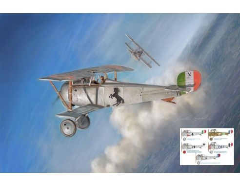 Italeri IT2508 AEREO NIEUPORT 17 KIT 1:32 Modellino