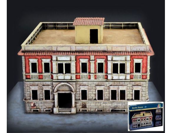Italeri IT6173 BERLIN HOUSE KIT 1:72 Modellino