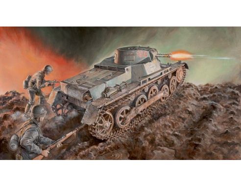 Italeri IT6523 PZ.KPFW.I AUSF.B KIT 1:35 Modellino