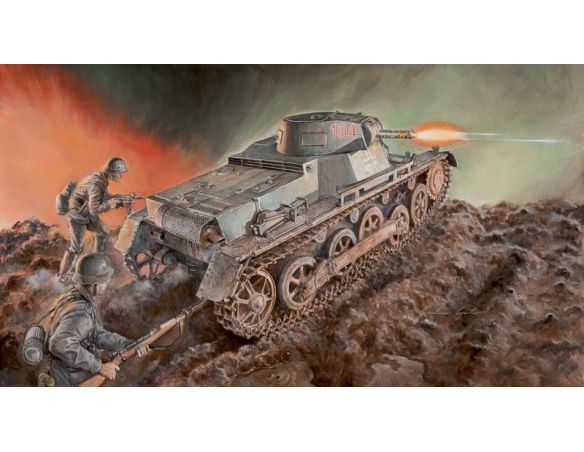Italeri IT6523 PZ.KPFW.I AUSF.B KIT 1:35 Modellino