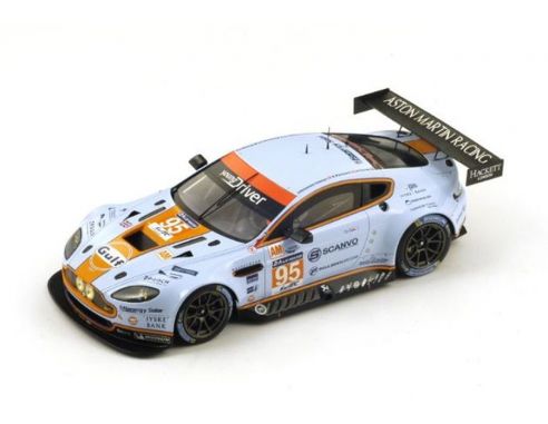 Spark Model S18152 ASTON MARTIN VANTAGE V8 N.95 19th LM 2014 POULSEN-HANSSON-THIIM 1:18 Modellino