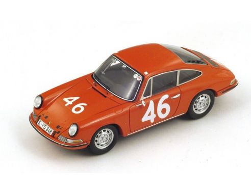 Spark Model S4024 PORSCHE 911S N.46 7th (WINNER CLASS) TARGA FLORIO 1967 KILLY-CAHIER 1:43 Modellino