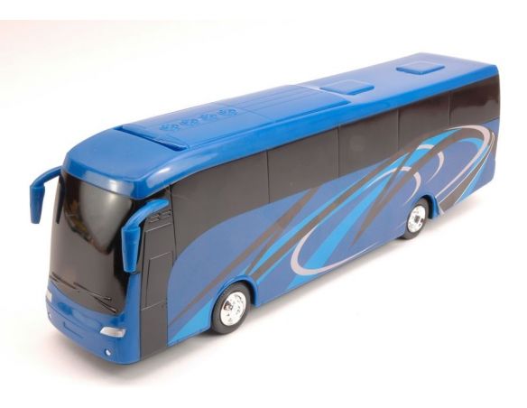 New Ray NY16813 TOURIST BUS PLASTICA BLUE 1:43 Modellino