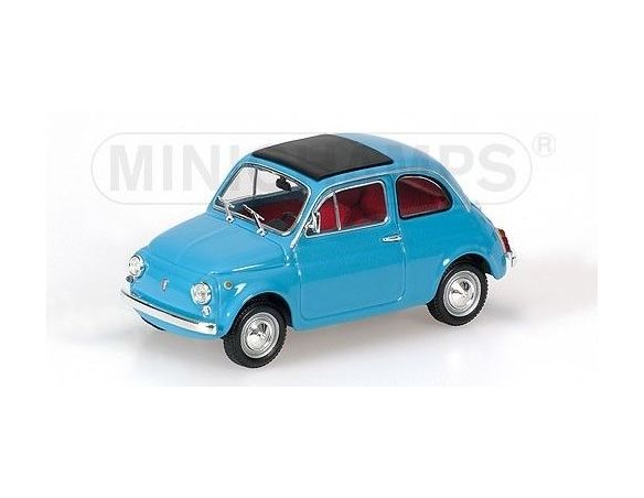 MINICHAMPS 400121601 FIAT 500 BLUE 1965 1:43 Modellino