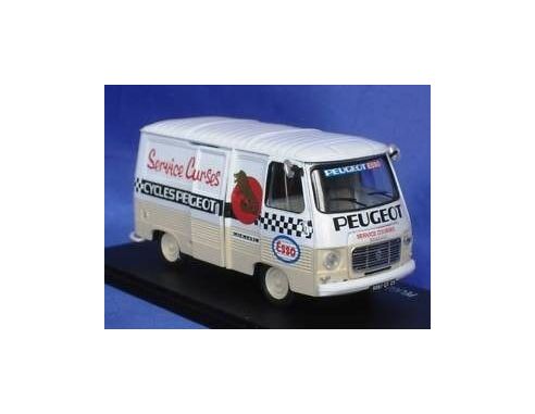 Eligor 101254 PEUGEOT J7 SEVICE COURSE CYCLES 1/43 Modellino