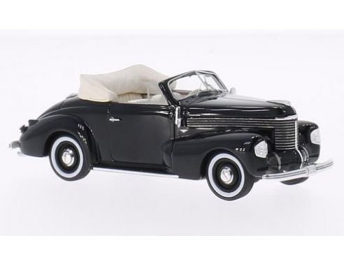 Neo Scale Models NEO43265 OPEL KAPITAN HEBMULLER CONVERTIBLE 1940 BLACK 1:43 Modellino