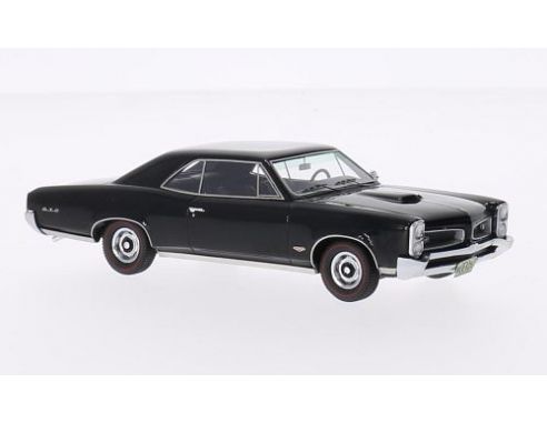 Neo Scale Models NEO46025 PONTIAC GTO HARDTOP 1967 BLACK 1:43 Modellino