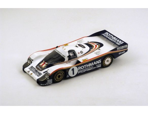 Spark Model S18LM82 PORSCHE 956 N.1 WINNER LM 1982 J.ICKX-D.BELL 1:18 Modellino
