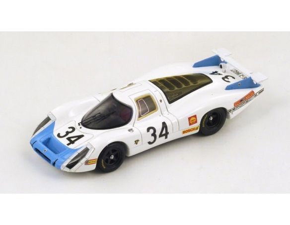 Spark Model S3484 PORSCHE 908/8 N.34 DNF LM 1968 BUZZETTA-PATRICK 1:43 Modellino SCATOLA ROVINATA