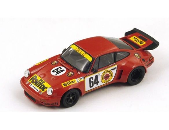 Spark Model S3493 PORSCHE CARRERA RSR N.64 29th LOOS-SCHICKENTANZ 1:43 Modellino