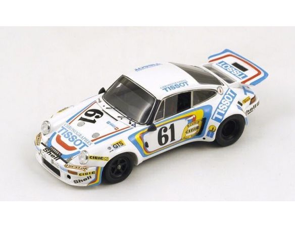 Spark Model S3494 PORSCHE CARRERA RSR N.61 DNA LM 1974 J.SELZ-F.VETSCH 1:43 Modellino