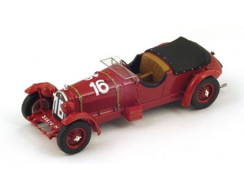 Spark Model S43LM31 ALFA ROMEO 8C N.16 WINNER LM 1931 LORD HOWE-H.BIRKIN 1:43 Modellino