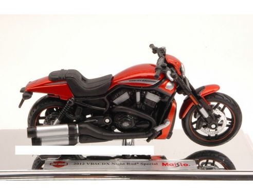 Maisto MI14078 HARLEY DAVIDSON 2012 VRSCDX NIGHT ROD SPECIAL 1:18 Modellino