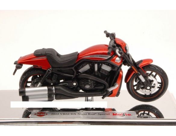 Maisto MI14078 HARLEY DAVIDSON 2012 VRSCDX NIGHT ROD SPECIAL 1:18 Modellino
