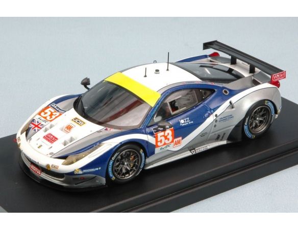 Looksmart LSLM13 FERRARI 458 ITALIA N.53 32th LM 2014 MOWLEM-HAMILTON-PATTERSON 1:43 Modellino