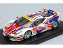 Looksmart LSLM07 FERRARI 458 ITALIA N.62 38th LM 2014 BACHELIER-BLANK-MOLLEGOL 1:43 Modellino