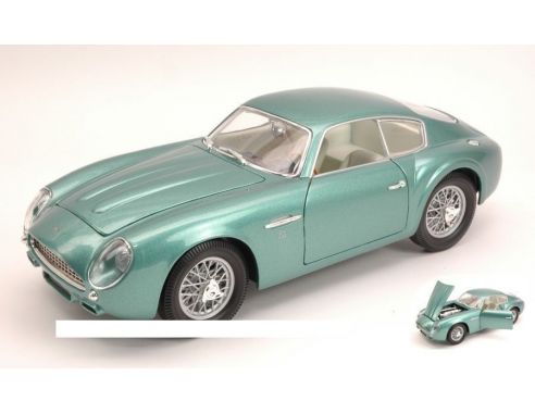 White Box WB18005 ASTON MARTIN DB4 GT ZAGATO 1961 METALLIC GREEN 1:18 Modellino